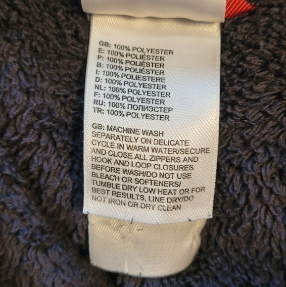 The North Face Black 1/4 Zip Pullover Soft Warm Sweatshirt Jacket Size Medium - Picture 6 of 11